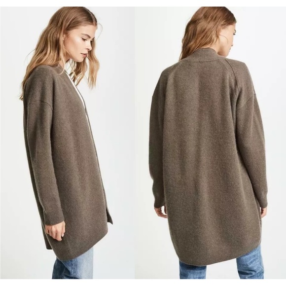 ◾️Vince Cashmere Drop Shoulder Open Front Cardigan - Picture 9 of 11